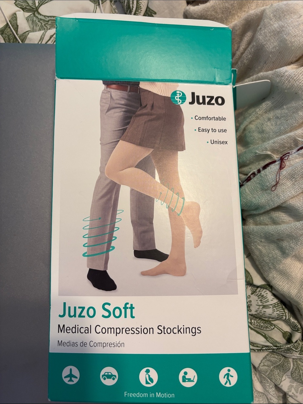 Juzo Soft Medical Compression Stockings - Black